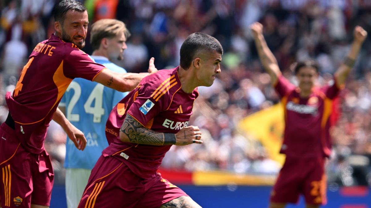 La Roma batte la Lazio 2-0 e vede la Champions, Il Romanista in apertura: "Tutto nostro"