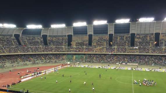 Bari-Palermo da record: per numero di presenti allo stadio seconda solo a Inter-Roma