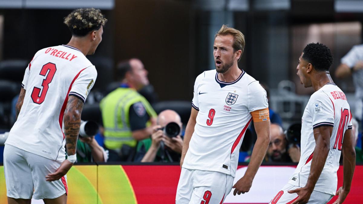 Kane trascina l'Inghilterra, ma la Croazia è viva con Baturina e Musa: all'intervallo è 2-2