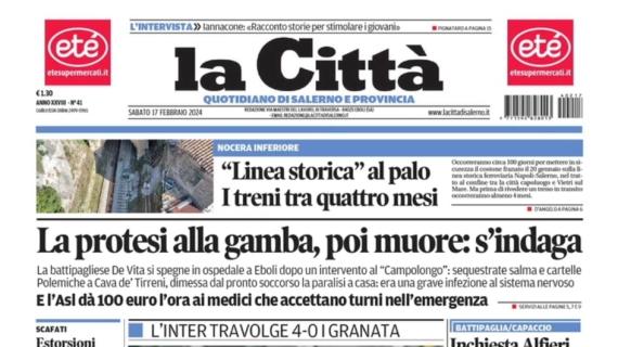 La Città in prima pagina: "Salernitana inguardabile, Liverani non fa miracoli"