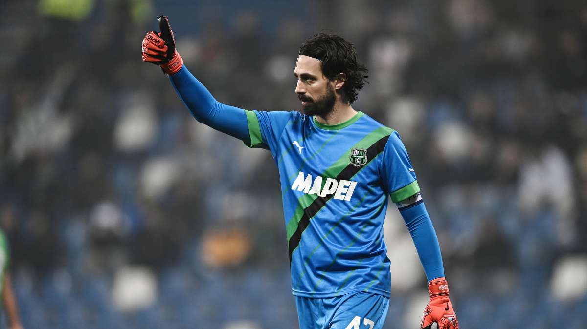 Sassuolo, Consigli: "Ci teniamo stretto questo punto. Voglio superare le 500 presenze in A"