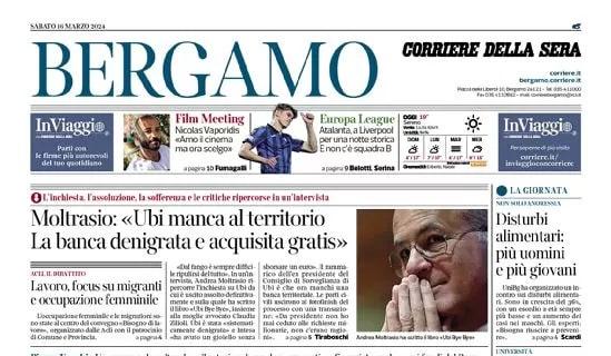 Corriere di Bergamo: "Atalanta, a Liverpool per una notte storica. E non c'è squadra B"