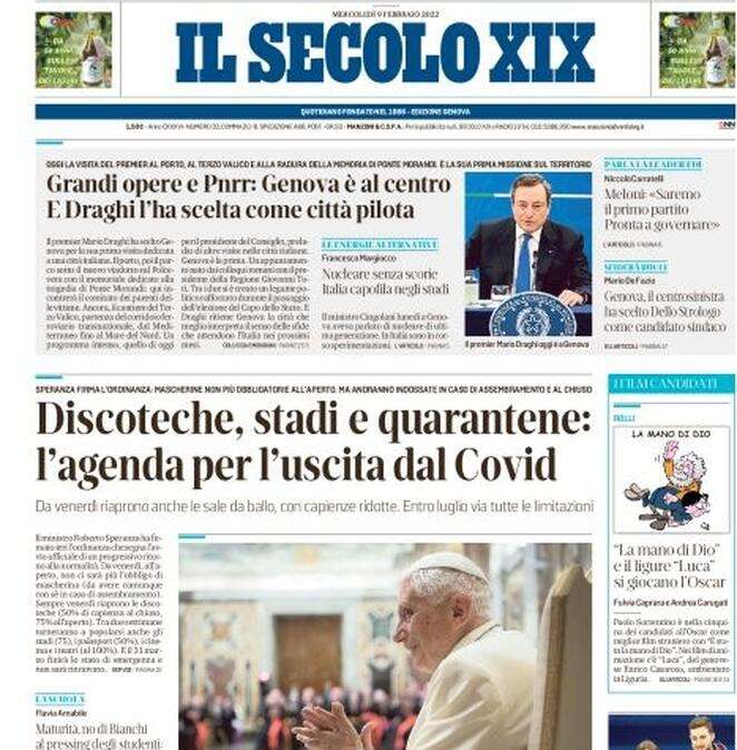 L'ex Inter in apertura su Il Secolo XIX: "Sensizionale"