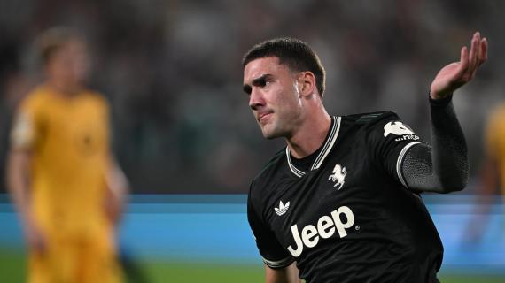 Vlahovic regala un finale di passione: doppietta e 3-4 della Juventus col Dortmund