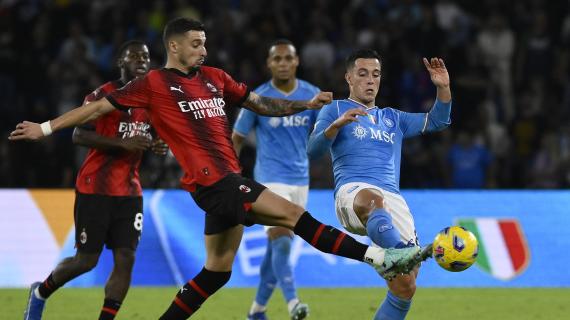 Napoli-Milan 2-2: il tabellino della gara