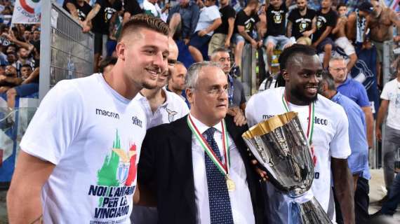 Lazio, Lotito su Milinkovic: "Quest'anno potrei non resistere agli assalti"