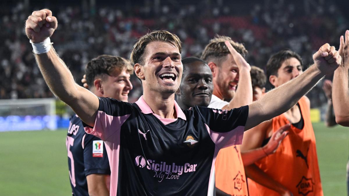 Serie B, 8ª giornata: Palermo-Modena 1-0 al 45'. Il big match porta la firma di Segre