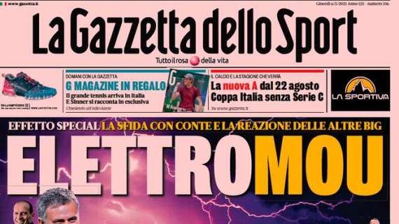 Le principali aperture dei quotidiani italiani e stranieri di giovedì 6 maggio 2021
