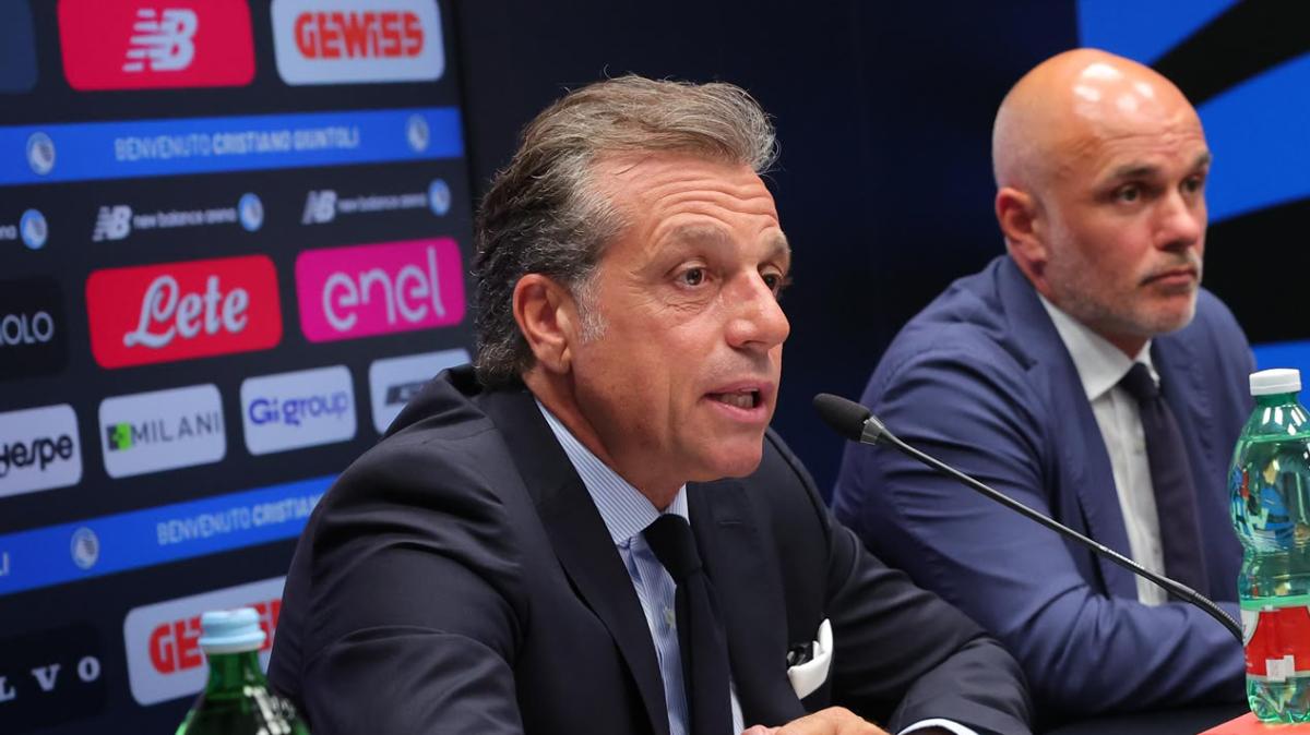 Atalanta, Giuntoli su Alajbegovic: "Si leggono tante cose. Ci sono delle opportunità"