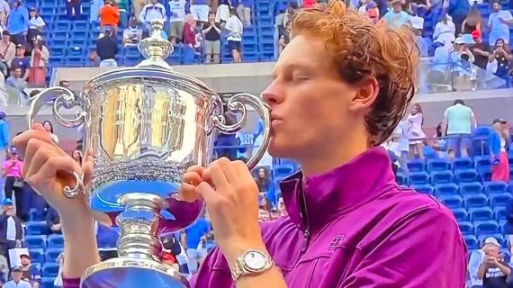 Sinner vince lo US Open e fa la storia del tennis italiano. Sugli spalti presente Commisso