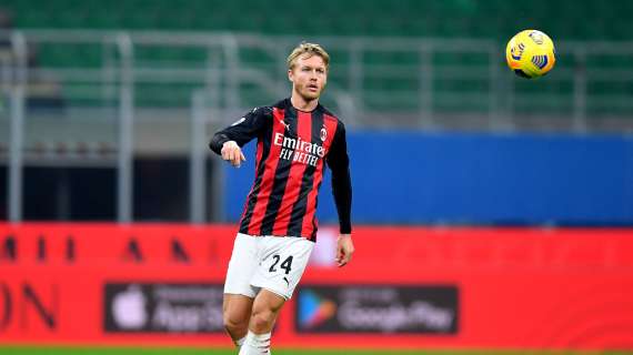 Milan, Kjaer al 45': "Con un altro gol sarebbe stato il primo tempo perfetto"