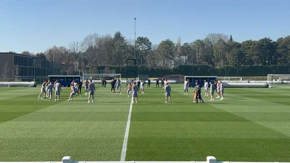 Inter, rifinitura pre Atletico Madrid: tutti presenti tranne Acerbi, Cuadrado e Sensi