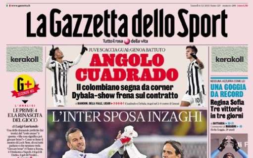L'apertura de La Gazzetta dello Sport su Inzaghi-Inter: "Firmiamo"