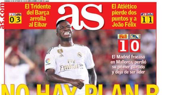 Real Madrid, As non vede soluzioni: "Non c'è un piano B"
