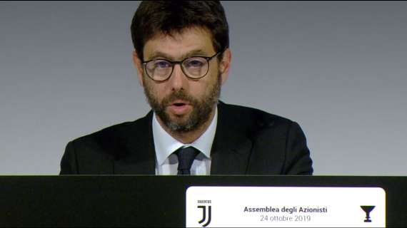 Juventus, Agnelli: "Anno difficilissimo. Ma alla fine nell'albo c'è sempre il nome di chi vince"