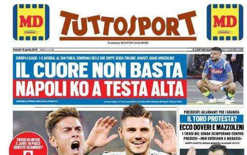 L'apertura di Tuttosport: "Dybala-Icardi: affare per due"