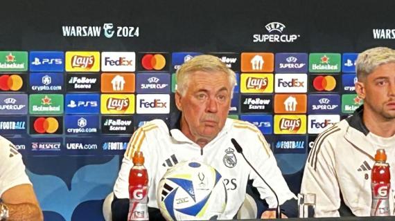 Real Madrid, Ancelotti: "L'Atalanta è una squadra che merita di essere qui. Nessun caso Vinicius"