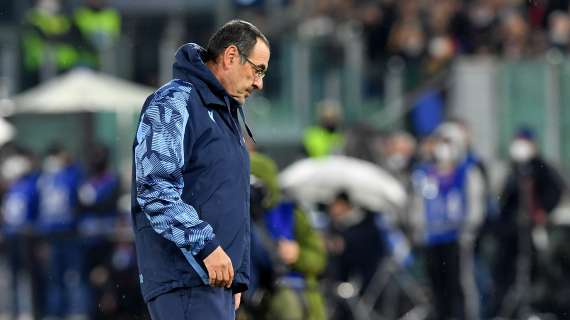 Sarri dopo il crollo della Lazio: "Devo capire se sono io che devo fare un passo indietro"