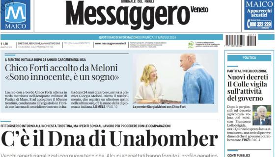 Il Messaggero Veneto spinge l'Udinese: "Forza, hai l'occasione per salvarti oggi"