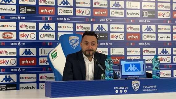 Sassuolo, De Zerbi: "L'Udinese sta bene, ma per noi cambia poco"