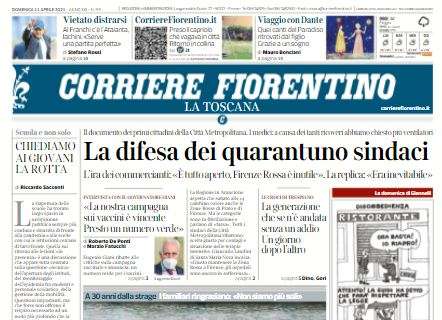 Corriere Fiorentino alza la pressione verso Fiorentina-Atalanta: "Vietato distrarsi"