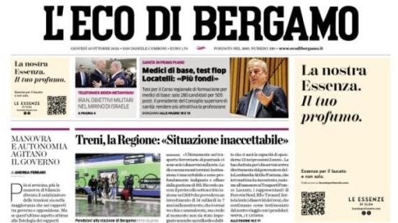 L'Eco di Bergamo: "Ederson 'centenario': record con Gasp, 100 partite in 27 mesi"