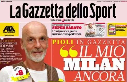 Pioli in apertura a La Gazzetta dello Sport: "Il mio Milan ancora più forte"