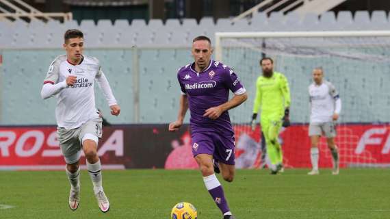 Gol in partitella e Napoli nel mirino: la Fiorentina ritrova Ribery. Domenica sarà a disposizione