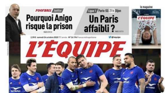 L'Equipe: "Il Paris è indebolito?". Stasera arriva il Dijon