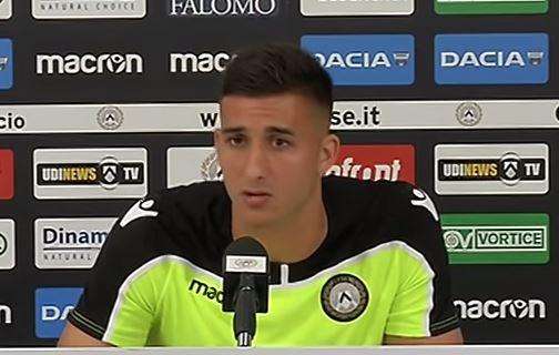 Udinese, Musso al 45': "Muriel forte ma noi non temiamo nessuno"