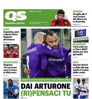La Fiorentina va a San Siro e si aggrappa a Cabral. QS: "Dai Arturone, (ri)pensaci tu"