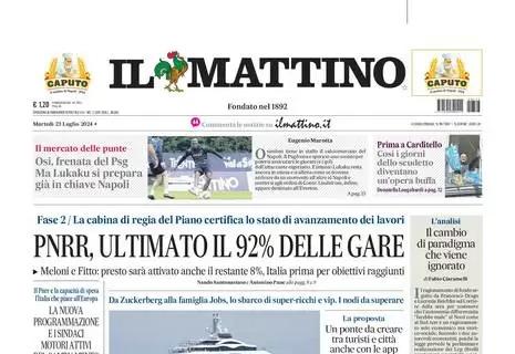 Il Mattino: "Osi, frenata del Psg. Ma Lukaku si prepara già in chiave Napoli"