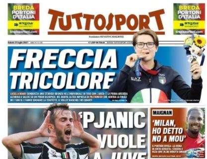L'apertura di Tuttosport: "Pjanic vuole la Juve"
