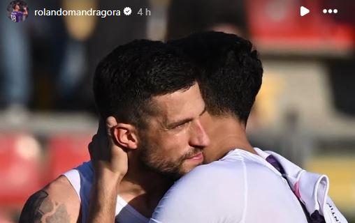 Mandragora saluta Biraghi: "In bocca al lupo capitano prima e fratello dopo!"