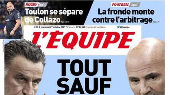 Nizza-Marsiglia si rigioca a Troyes. L'Equipe oggi in prima pagina: "Tutto tranne neutro"