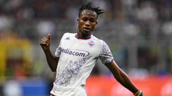 Fiorentina, Kouame: "Dove mi mettono gioco. Lavoro sempre tanto per farmi trovare pronto"