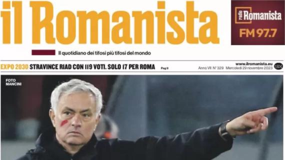 Tanti gol dai subentrati per Mourinho, Il Romanista titola: "Panchina integrale"