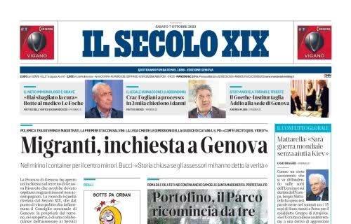 Il Genoa lancia la sfida al Milan. Il Secolo XIX apre: "Lavorare di fantasia al Ferraris"