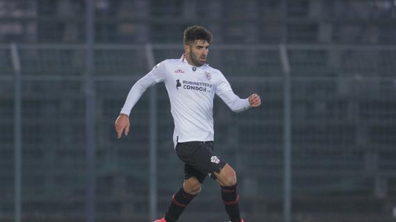 Pro Vercelli, rinnovo di contratto per il classe 1996 Gianluca Clemente