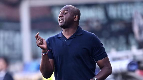 Genoa, Vieira: "Quella di stasera è una partita che fa crescere una squadra"