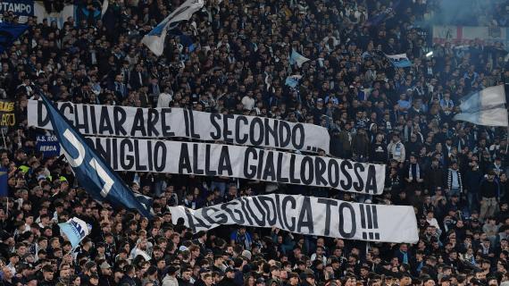 FOTO - Poco spettacolo in campo, tanto sugli spalti: le immagini dello 0-0 tra Lazio e Roma