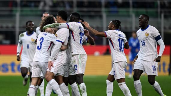 Italia in difficoltà per oltre mezz'ora, poi Cambiaso la rimette in corsa: 2-1 Francia al 45'