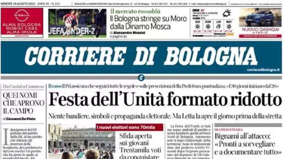 Corriere di Bologna sulle mosse di Sartori: "Si stringe per Moro della Dinamo Mosca"