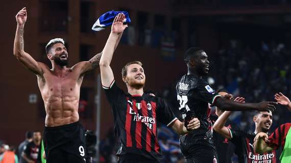 Serie A, la classifica dopo gli anticipi: Milan e Napoli in testa, l'Inter insegue a -2