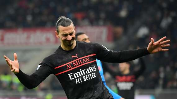 Milan, Ibra va KO: sovraccarico al ginocchio sinistro, Zlatan non convocato con l'Empoli