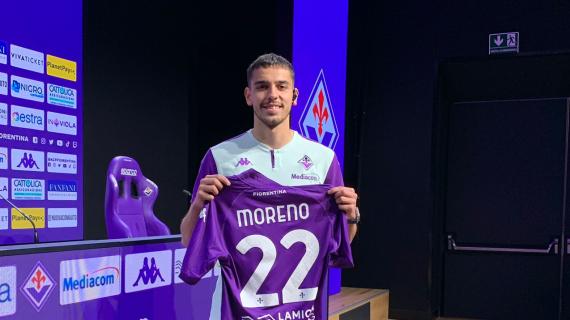 Fiorentina, Moreno: "Se sono pronto o no lo deciderà il mister. Romero? Mi ha scritto"