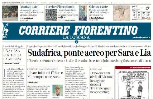 Corriere Fiorentino all'indomani del ribaltone dell'Empoli: "Che doccia fredda"