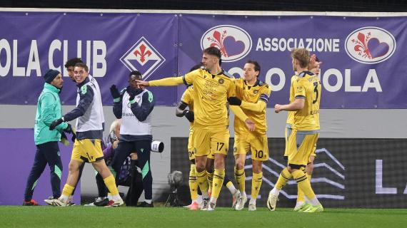 L'errore e i rimpianti: la Fiorentina subisce la rimonta, al Franchi passa l'Udinese 2-1