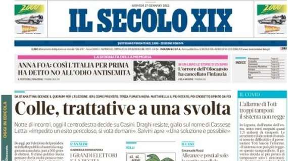 Il Secolo XIX: "Genoa senza vittorie da 20 gare: striscia nera più lunga d'Europa"