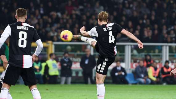Derby Juventus-Torino, de Ligt vuol fare il Ronaldo?
